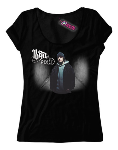 Remera Mujer Porta Reset Rap Hip Hop 50 Dtg Premium