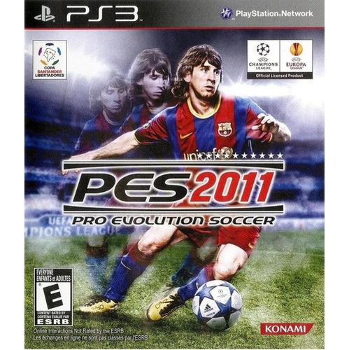 Juego Pes 2011 Pro Evolution Soccer Usado Manual Ps3 Fisico