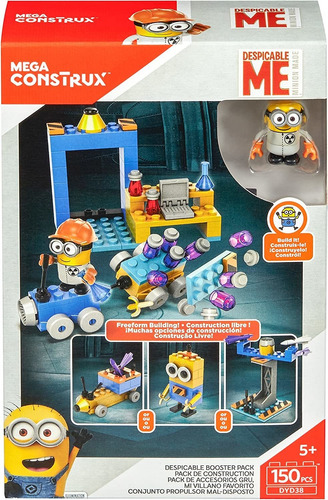 Mega Construx Minions Set Conjunto Propulsor + Set Coche Gru