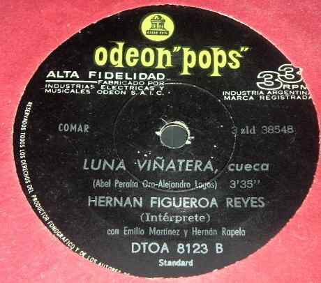 Hernan Figueroa Reyes El Corralero Vinilo Simple Argentino