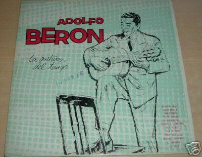 Adolfo Beron La Guitarra Del Tango Vinilo Argentino