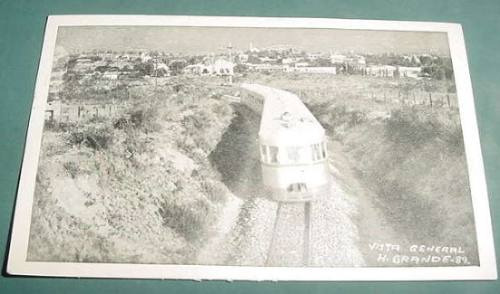 Postal Cordoba Ferrocarriles Trenes Vista Huerta Grande 1950