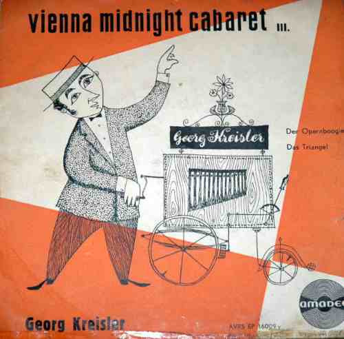 Georg Kreisler  Vienna Midnight Cabaret I I I     7'  Single