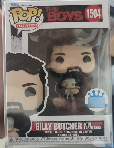 Funko Pop! Tv The Boys #1504: Billy Butcher With Láser Baby 