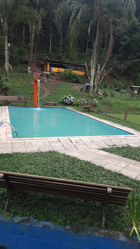 Chácara Piscina, Cachoeira, Salão De Jogos, Churrasqueira