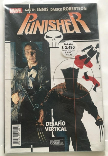 Comic Marvel: Punisher - Desafío Vertical. Ed. Unlimited