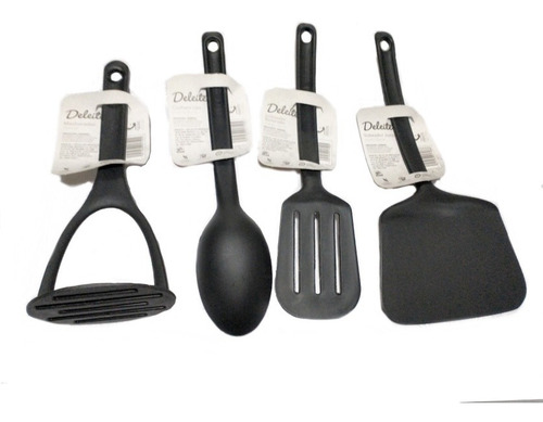 Utensilios De Cocina Nylon Cuchara Volteador, Machacador