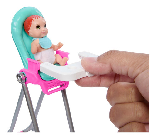 Muñeca Skipper Y Juego De Niñera Con Accesorios Coloridos