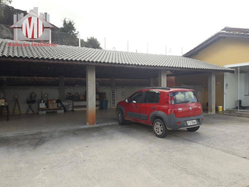 Linda Chácara Com Escritura, 03 Dormitórios, Vista Deslumbrante, Pertinho Da Cidade, À Venda, 1960 M² Por R$ 520.000 - Pedra Bela/sp - Ch0499