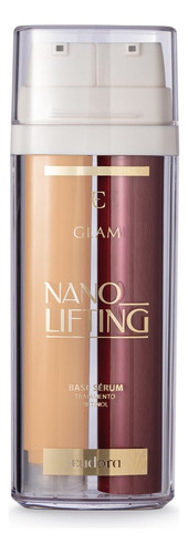 Base Sérum Cor 15 Glam Nano Lifting 15ml Cada Tom Médio