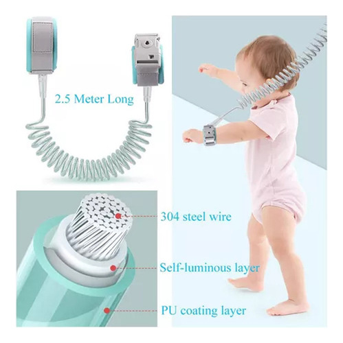 Cuerda De Tracción Con Cinturón Antipérdida For Niños De