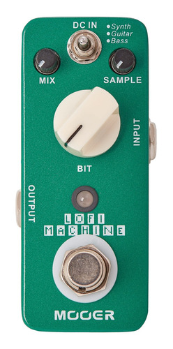 Pedal Efecto Guitarra Mooer Lofi Machine Sampling Rate Liqm#