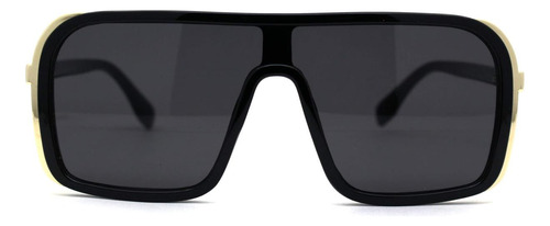 Gafas De Sol De Moda De Gran Tamaño Con Escudo De Corredor R