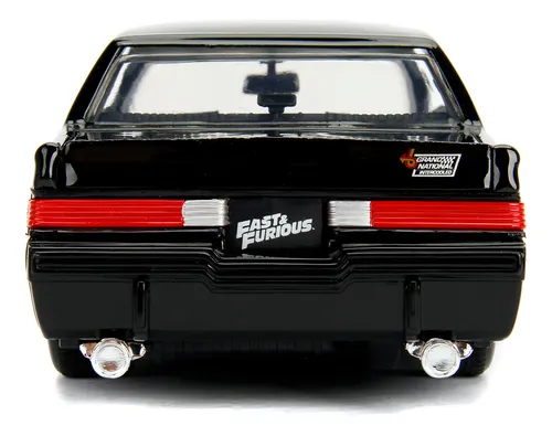 Jada Toys 1:24 Fast & Furious - 87 Buick Grand National, Ne. Color Negro Brillante