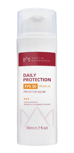 Daily Protection Fps 50 50ml - Protetor Solar Fps 50 Adélia