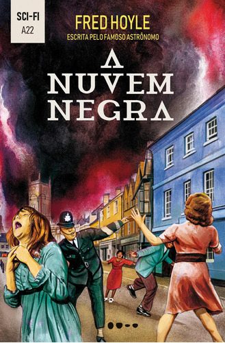 A nuvem negra, de Hoyle, Fred. Editora Todavia, capa mole em português, 2022