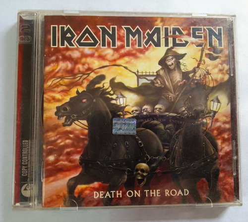 Iron Maiden Death On The Road Cd Doble 