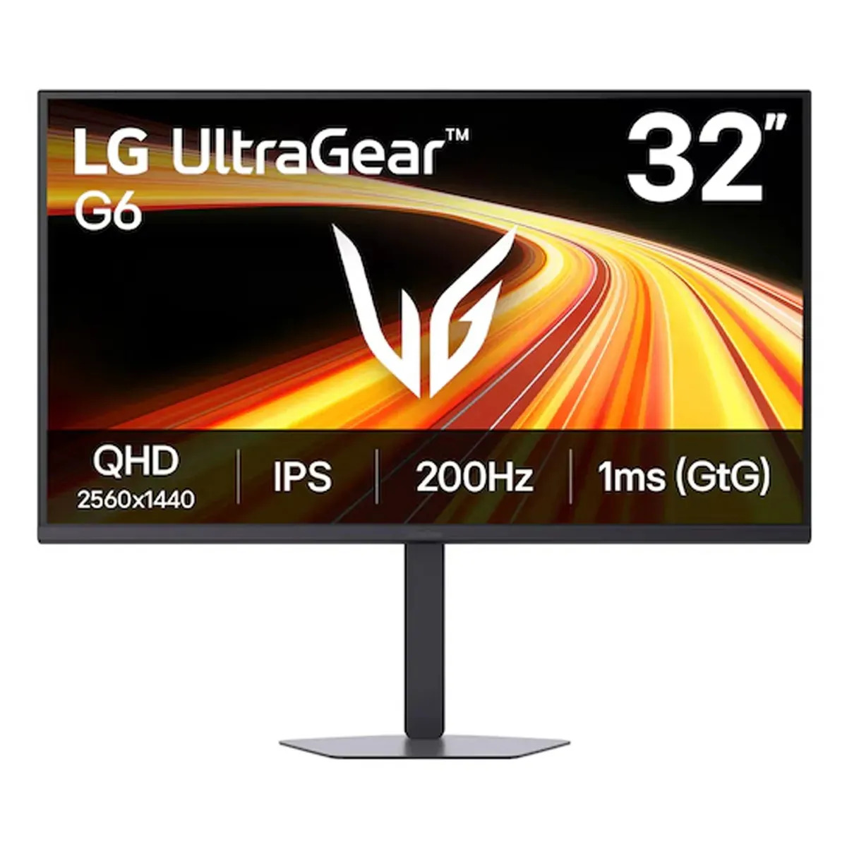Monitor UltraGear Gamer LG de 32 Pulgadas, Pantalla IPS, QHD, Frecuencia de Actualización 200Hz, Tiempo de Respuesta 1ms, HDR10