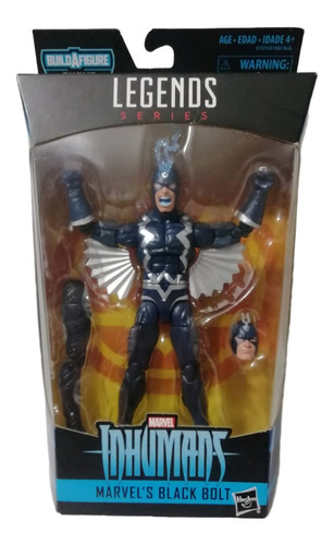 Figura Black Bolt Marvel Inhumans Marvel Legends Series