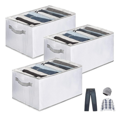 3pcs Organizador De Cajon,wardrobe Clothes Organizercon