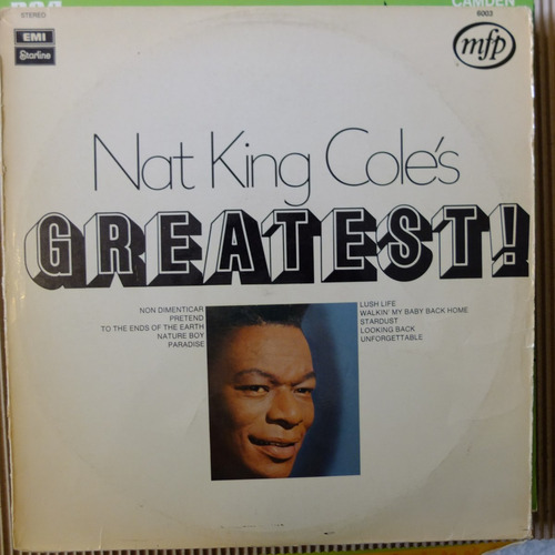 Vinilo Nat King Cole: Greatest Hits