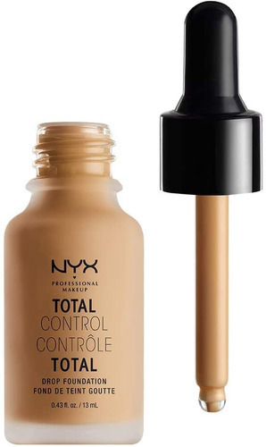 Base de maquillaje líquida NYX Professional Makeup Total control Control Drop Foundation tono 12 classic tan - 13mL 0.43oz