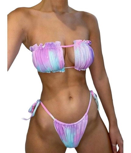 Vestido De Baño Bikini Moda Mujer