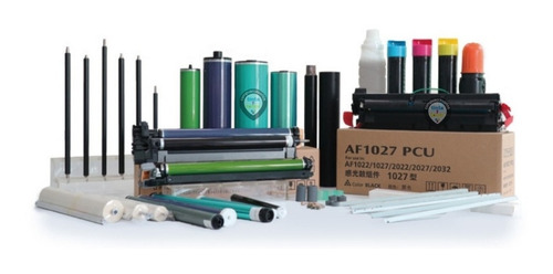 Kit 5 Chip Al- 2031 Y Un Kilo De Toner Para Sharp 2031 2041