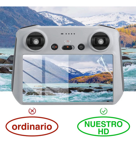 Protector Pantalla + Correa + Silicona Para Control Dji Rc 2