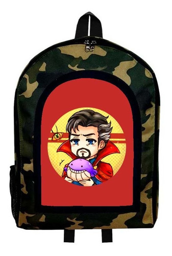 Mochila Camuflada Dr Strange Nueva Colección Modelo 30