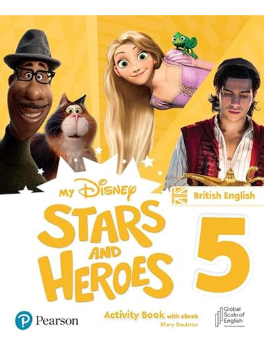 Libro My Disney Stars And Heroes Br 5 Workbook With Ebook De