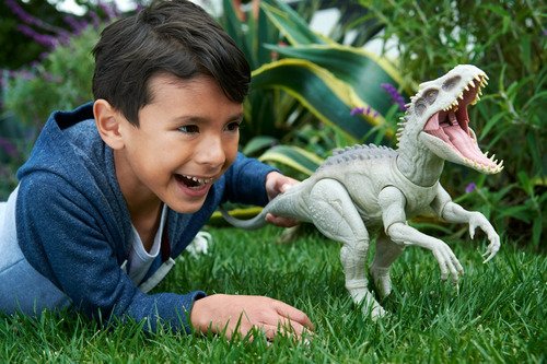 Jurassic World Dinosaurio Indominus Rex Camuflaje Y Ataque (Usado)
