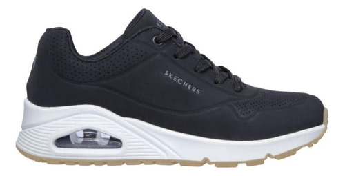 Zapatilla Skechers Uno-stand 73690/blk Negro Para Mujer 