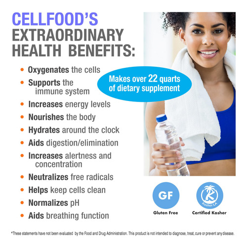 Suplemento De Oxigênio Líquido Cellfood Oxygen Boost 30ml