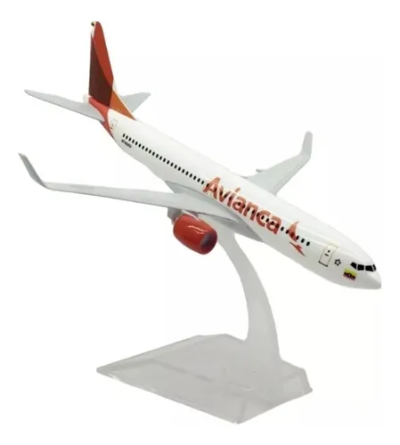 Avión Avianca B 737 Aircraft Colección Escala 