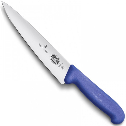 Cuchillo Victorinox Trinchar Hoja 19cm Fibrox Azul 5.2002.19