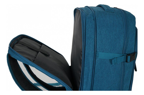 Mochila Elf Portanotebook Reforzada Verde Musgo Liso