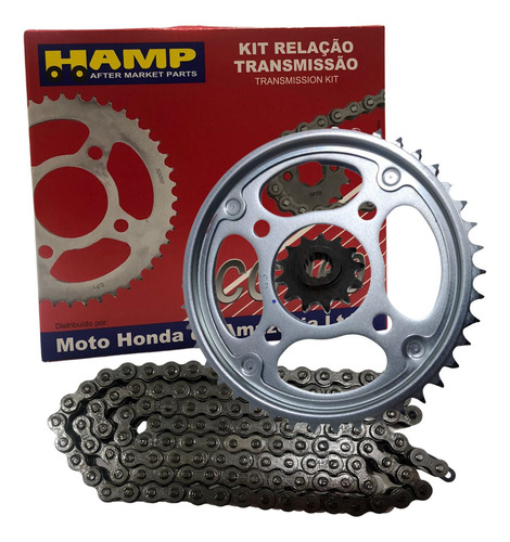 Kit Relação Titan160  Fan 160 Start 160 16-21 Original Hamp