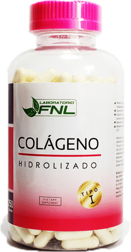 Colageno Hidrolizado 250 Cap + Regalo Mejor Piel Cabello Uña