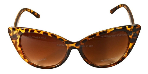 Anteojos Sol De Mujer Lentes Gato Retro Vintage Leopardo Cat