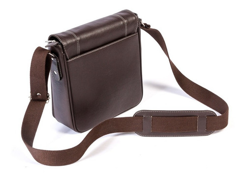 Imagen 4 de 5 de Bolsa Mariconera Para Hombre Con Correa De Hombro Ajustable