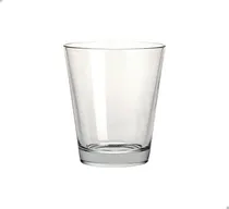 Comprar Set 4 Vasos Conicos Whisky Ron Trago Corto Agua Jugos Vidrio
