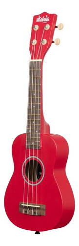 Ukelele Soprano Ukadelic By Kala Colores Ukulele Con Funda Color Rojo