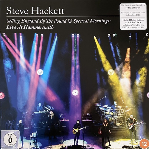 Steve Hackett Selling England By The Pound 2 Cds Dvd Bluray