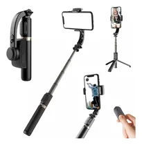 Comprar Estabilizador Gimbal Trípode Monopod Control Bluetooth Para Teléfono Celular , color negro