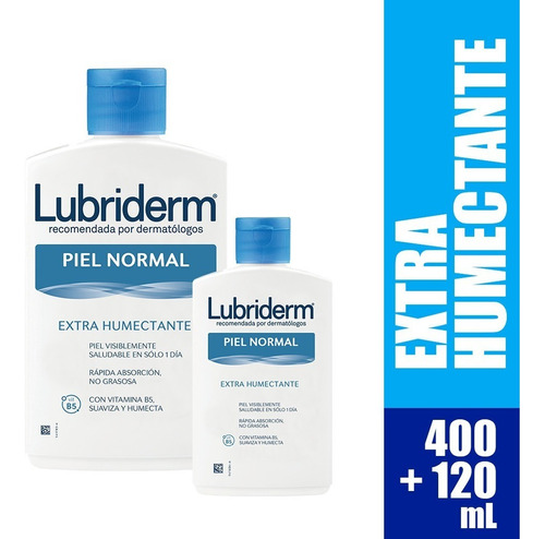  Lubriderm Extra Humectantante Fragancia Suave & Agradable Tipo de envase Frasco Tipos de piel Todo tipo de piel