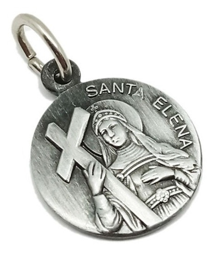 Medalla Santa Elena - Grabado S/cargo - 16mm / Al