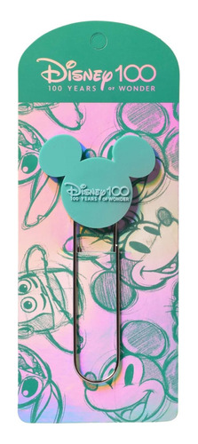 Paper Clip Jumbo Mooving Disney 100 Años X Unidad