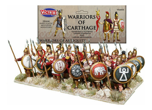 Caixa 62 Miniatura Warriors Of Carthage Victrix