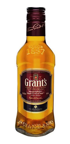 Whisky Grant S 350 Ml - mL a $97